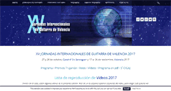Desktop Screenshot of jornadasdeguitarra.com